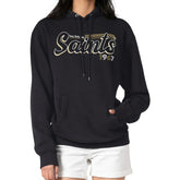 New Orleans Saints Starter Women's Groovy Script Pullover Hoodie | NFL Outlet