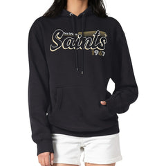 New Orleans Saints Starter Women's Groovy Script Pullover Hoodie | NFL Outlet