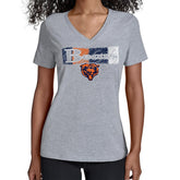 Chicago Bears Starter Women's Color Shading V-Neck T-Shirt | NFL Hot