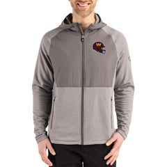 Washington Commanders Cutter & Buck Peshastin Eco Fleece Recycled Raglan Full-Zip Tri-Blend Hybrid Jacket | NFL On sale