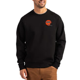 Cincinnati Bengals Cutter & Buck Throwback Roam Recycled Raglan Pullover Sweatshirt | NFL New