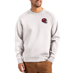 Kansas City Chiefs Cutter & Buck Helmet Roam Recycled Raglan Pullover Sweatshirt | NFL Sale