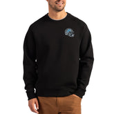 Detroit Lions Cutter & Buck Helmet Roam Recycled Raglan Pullover Sweatshirt | NFL Hot
