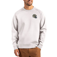 New Orleans Saints Cutter & Buck Helmet Roam Recycled Raglan Pullover Sweatshirt | NFL On sale