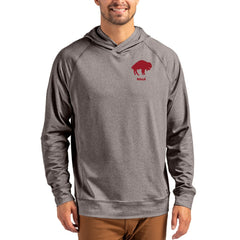 Buffalo Bills Cutter & Buck Adapt Historic Knit Recycled Raglan Pullover Hoodie | NFL On sale