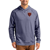 Chicago Bears Cutter & Buck Adapt Knit Recycled Raglan Pullover Hoodie | NFL New