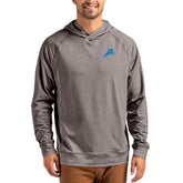 Detroit Lions Cutter & Buck Adapt Knit Recycled Raglan Pullover Hoodie | NFL Sale