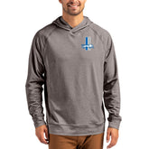 Detroit Lions Cutter & Buck Adapt Historic Knit Recycled Raglan Pullover Hoodie | NFL Outlet