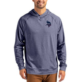 Minnesota Vikings Cutter & Buck Adapt Americana Knit Recycled Raglan Pullover Hoodie | NFL Online