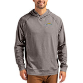 Los Angeles Chargers Cutter & Buck Adapt Knit Recycled Raglan Pullover Hoodie | NFL New