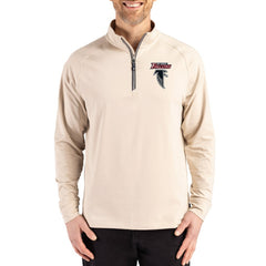 Atlanta Falcons Cutter & Buck Throwback Logo Adapt Eco Knit Stretch Recycled Quarter-Zip Pullover | NFL US