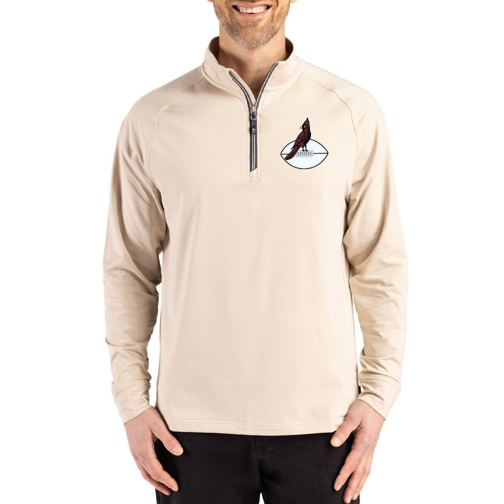 Arizona Cardinals Cutter & Buck Throwback Logo Adapt Eco Knit Stretch Recycled Quarter-Zip Pullover | NFL Near me