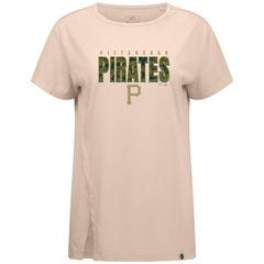 Pittsburgh Pirates Levelwear Women's Influx Protect W T-Shirt - MLB T-shirts