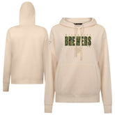 Milwaukee Brewers Levelwear Women's Adorn Protect W Pullover Hoodie - MLB Hoodies
