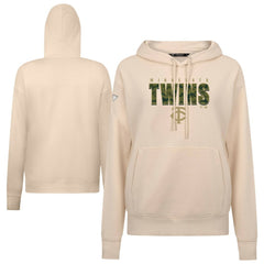 Minnesota Twins Levelwear Women's Adorn Protect W Pullover Hoodie - MLB Hoodies