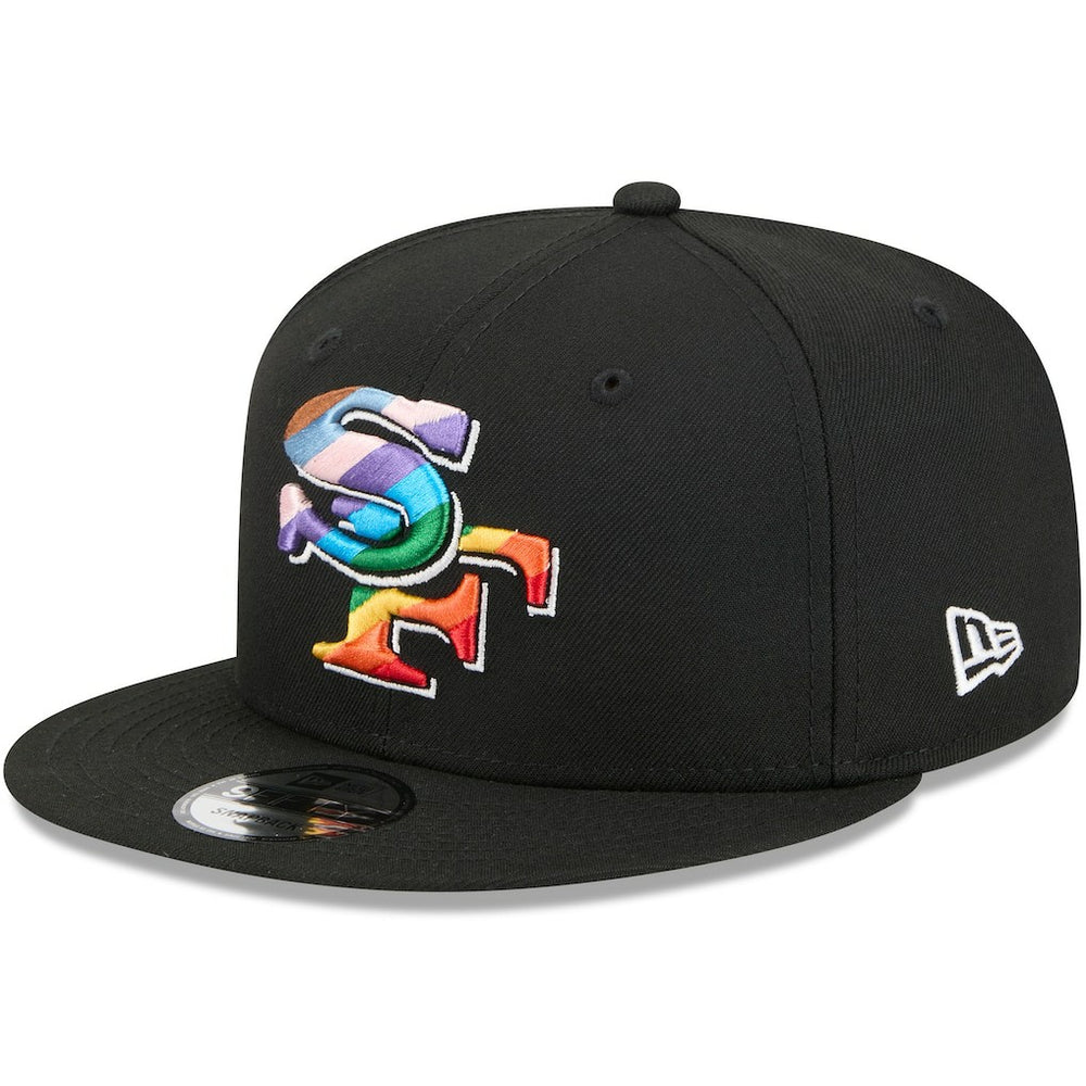 San Francisco 49ers Pride 9FIFTY Snapback Hat | NFL Outlet
