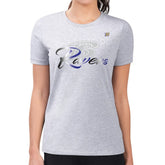 Baltimore Ravens G-III 4Her by Carl Banks Women's Super-Slim Fit Lightweight Shadow Logo T-Shirt | NFL New