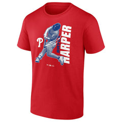 Bryce Harper Philadelphia Phillies Player Graphic T-Shirt - MLB T-shirts