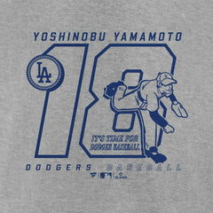 Yoshinobu Yamamoto Los Angeles Dodgers Player Graphic T-Shirt - MLB T-shirts