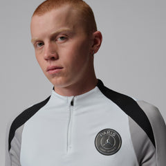 Paris Saint-Germain Jordan Brand Men's Strike Drill Quarter-Zip Long Sleeve Dri-FIT Top