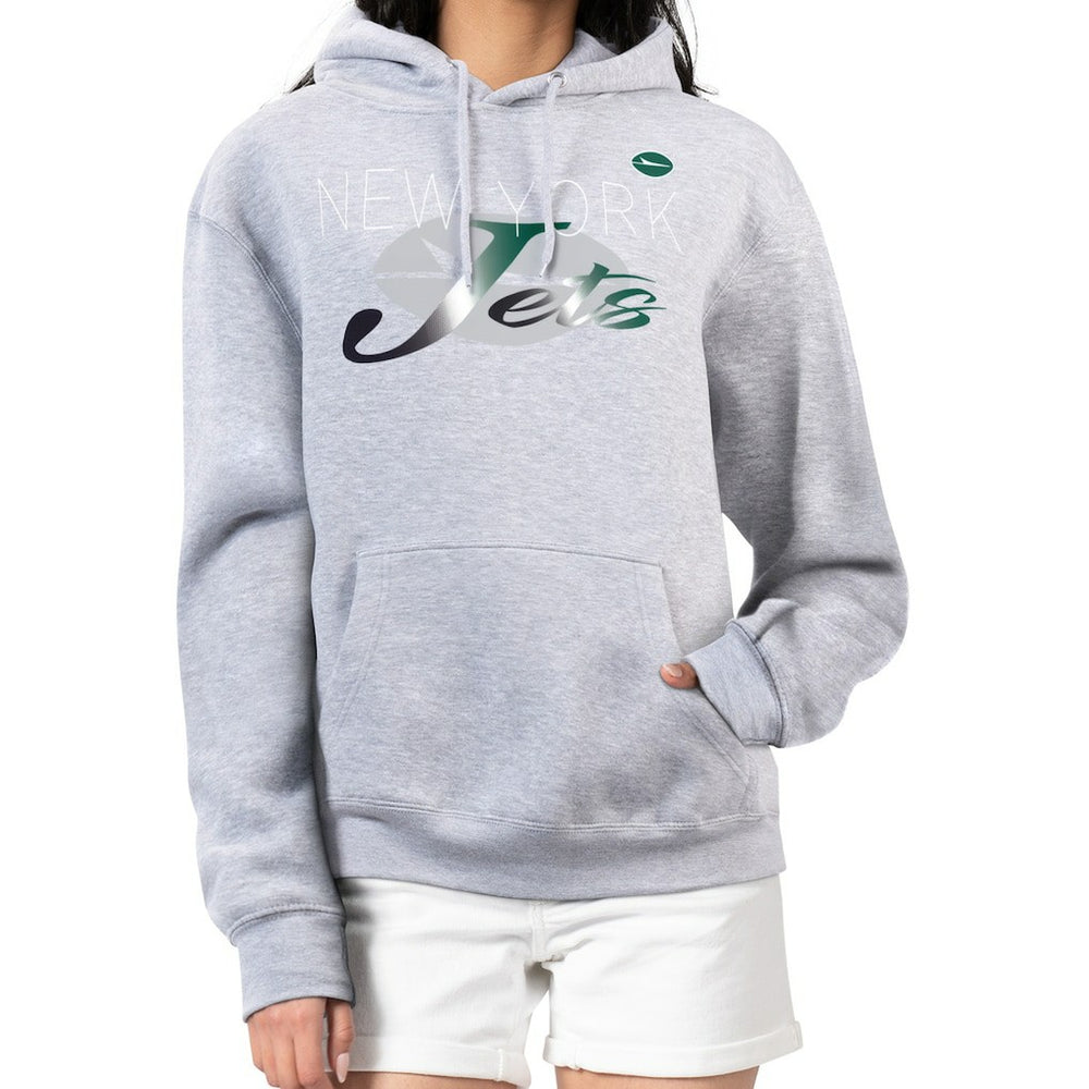 New York Jets G-III 4Her by Carl Banks Women's Shadow Logo Fleece Pullover Hoodie | NFL Near me