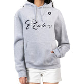 Las Vegas Raiders G-III 4Her by Carl Banks Women's Shadow Logo Fleece Pullover Hoodie | NFL On sale