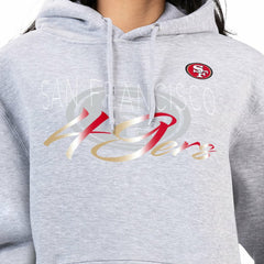 San Francisco 49ers G-III 4Her by Carl Banks Women's Shadow Logo Fleece Pullover Hoodie | NFL Hot