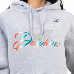 Miami Dolphins G-III 4Her by Carl Banks Women's Shadow Logo Fleece Pullover Hoodie | NFL Near me