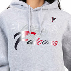 Atlanta Falcons G-III 4Her by Carl Banks Women's Shadow Logo Fleece Pullover Hoodie | NFL Online