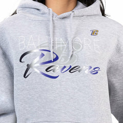 Baltimore Ravens G-III 4Her by Carl Banks Women's Shadow Logo Fleece Pullover Hoodie | NFL Online