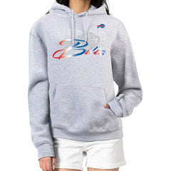 Buffalo Bills G-III 4Her by Carl Banks Women's Shadow Logo Fleece Pullover Hoodie | NFL Sale