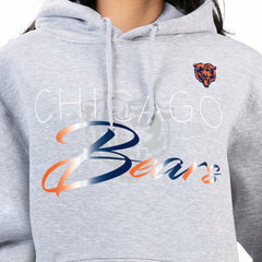 Chicago Bears G-III 4Her by Carl Banks Women's Shadow Logo Fleece Pullover Hoodie | NFL Online