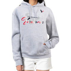 Houston Texans G-III 4Her by Carl Banks Women's Shadow Logo Fleece Pullover Hoodie | NFL Online