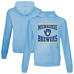 Milwaukee Brewers Levelwear Big Brew Relay Pullover Hoodie - MLB Hoodies