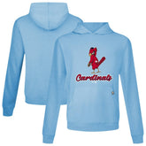 St. Louis Cardinals Levelwear Seeing Red Relay Pullover Hoodie - MLB Hoodies