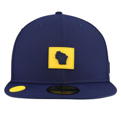 Milwaukee Brewers New Era 2026 Clubhouse Alternate 59FIFTY Fitted Hat - MLB Hats