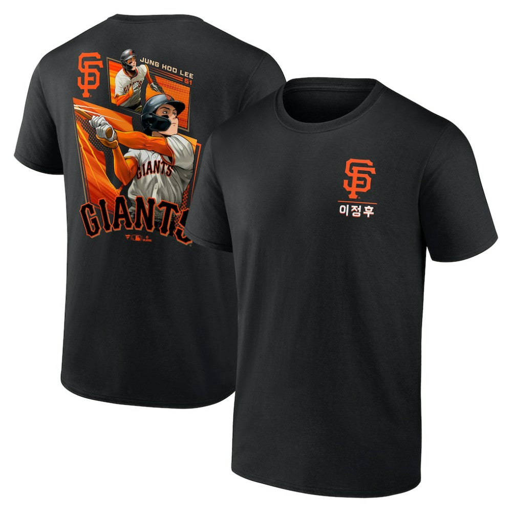 Jung Hoo Lee San Francisco Giants Anime Graphic T-Shirt - MLB T-shirts