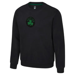 Black Boston Celtics Stadium Essentials Unisex Club Level Chenille Sweatshirt | NBA