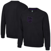 Black Sacramento Kings Stadium Essentials Unisex Club Level Chenille Sweatshirt | NBA