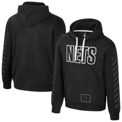 Black Brooklyn Nets Stadium Essentials Unisex City Star Hoodie | NBA