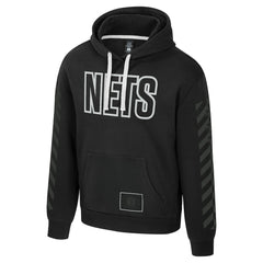 Black Brooklyn Nets Stadium Essentials Unisex City Star Hoodie | NBA