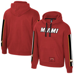 Red Miami Heat Stadium Essentials Unisex City Star Hoodie | NBA