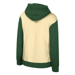 Cream Milwaukee Bucks Stadium Essentials Women's Rafters Road Trip Hoodie | NBA