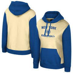 Cream New York Knicks Stadium Essentials Women's Rafters Road Trip Hoodie | NBA