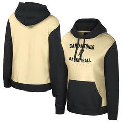 Cream San Antonio Spurs Stadium Essentials Women's Rafters Road Trip Hoodie | NBA