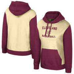 Cream Cleveland Cavaliers Stadium Essentials Women's Rafters Road Trip Hoodie sale | NBA