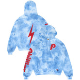 Philadelphia Phillies Aviator Nation x MLB Unisex Tie-Dye Tri-Blend Pullover Hoodie - MLB Hoodies