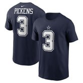 Dallas Cowboys George Pickens Name & Number T-Shirt | NFL Near me