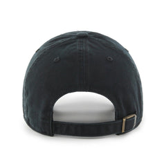 Black Indiana Pacers '47 Primary Logo Clean Up Adjustable Hat | NBA