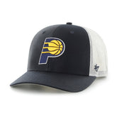 Navy Indiana Pacers '47 Primary Logo Trucker Adjustable Hat | NBA